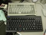 新旧キーボードの写真